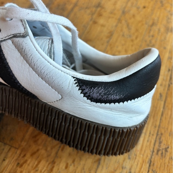 Adidas Women's Samba White and Black Sneakers - Picture 12 of 15